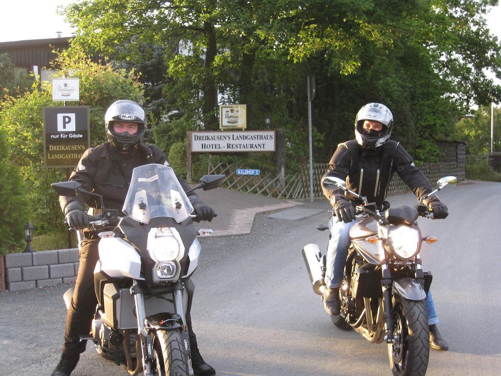 Hotel Dreikausens Landgasthaus Wildhof Cleeberg Esterno foto
